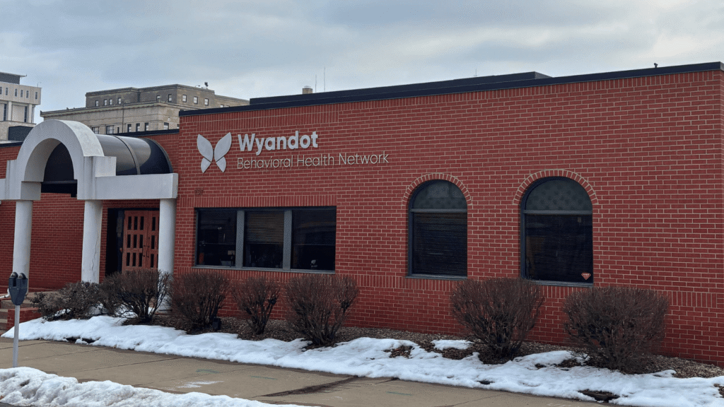 Exterior photo of Wyandot Behavioral Health Network administrative services building